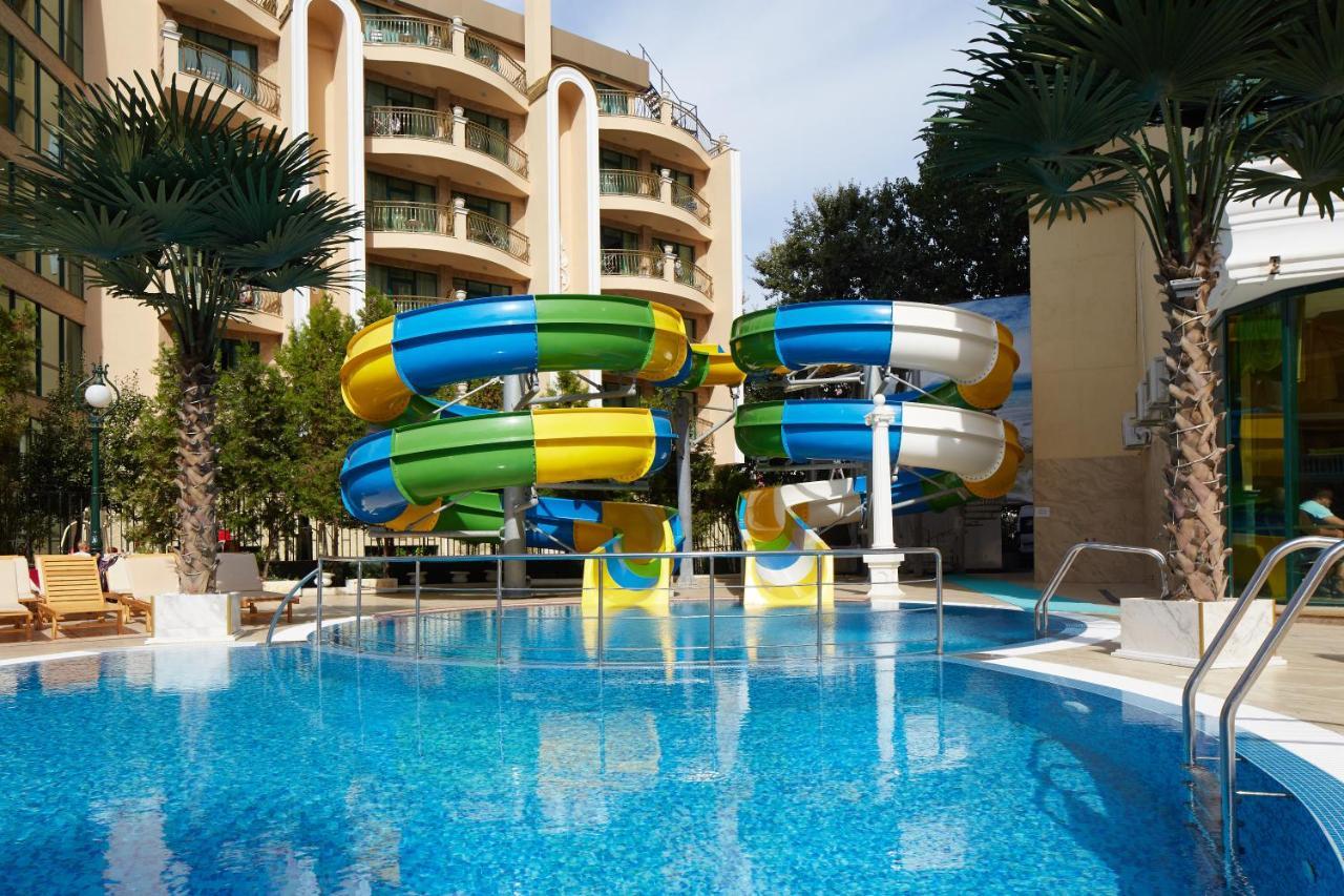 Planeta Hotel & Aquapark Free Beach Access Slantschew brjag Exterior foto Water park at the hotel