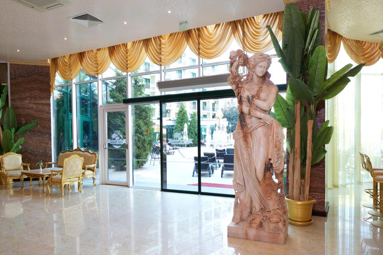 Planeta Hotel & Aquapark Free Beach Access Slantschew brjag Exterior foto Lobby